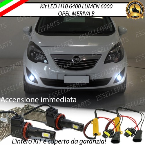 Kit Full LED Fendinebbia H10 6400 LUMEN OPEL MERIVA B