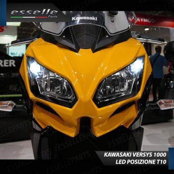 Coppia Luci Di Posizione 5 LED T10 per Kawasaki Versys 1000 2019-2020