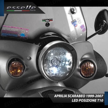 Luce Posizione LED per Aprilia Scarabeo dal 150 dal 2000 al 2002 Luce Bianca