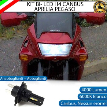 Lampada Singola LED H4 4000 Lumen per APRILIA Pegaso 650