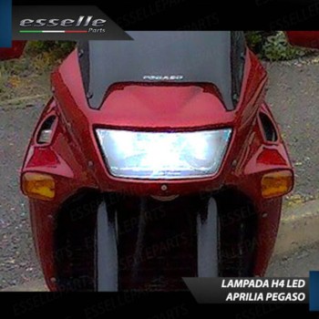 Lampada Singola LED H4 4000 Lumen per APRILIA Pegaso 650