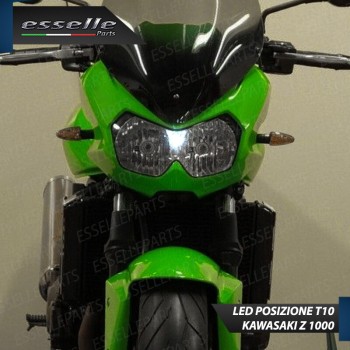 Luce Posizione LED per Kawasaki Z 1000 dal 2003 al 2006 6000K Luce Bianca Canbus