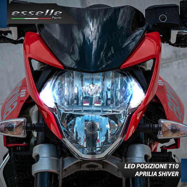 Luci posizione T10 5 LED Canbus APRILIA Shiver 750 2008-2010