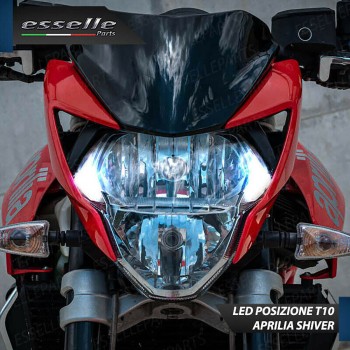 Luci posizione T10 5 LED Canbus APRILIA Shiver 750 2009-2012 GT ABS