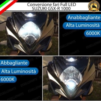 Conversione Fari Full LED per SUZUKI GSX R 1000
