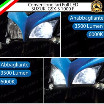 Conversione Fari Full LED SUZUKI GSX S 1000