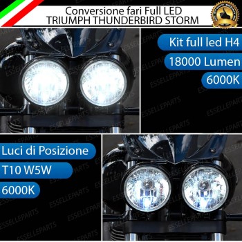 Conversione full LED Triumph Thunderbird