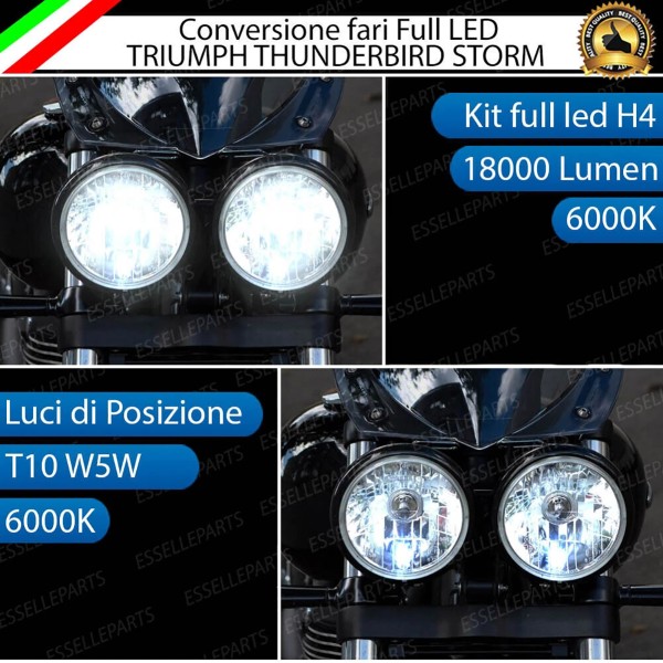 Conversione full LED Triumph Thunderbird 1700