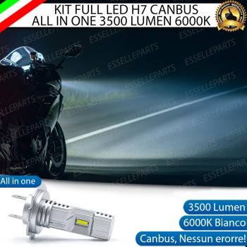 Kit Full LED Lampada H7 3500 Lumen Anabbagliante per Ducati Monster 796 2010-2013
