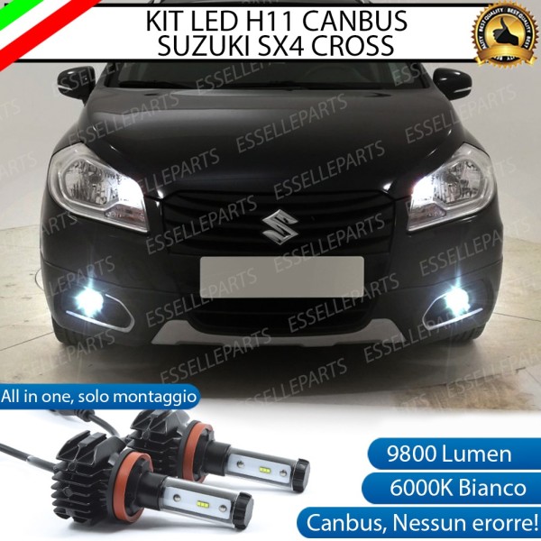 Kit Full LED H11 coppia lampade FENDINEBBIA SUZUKI SX4 S-CROSS