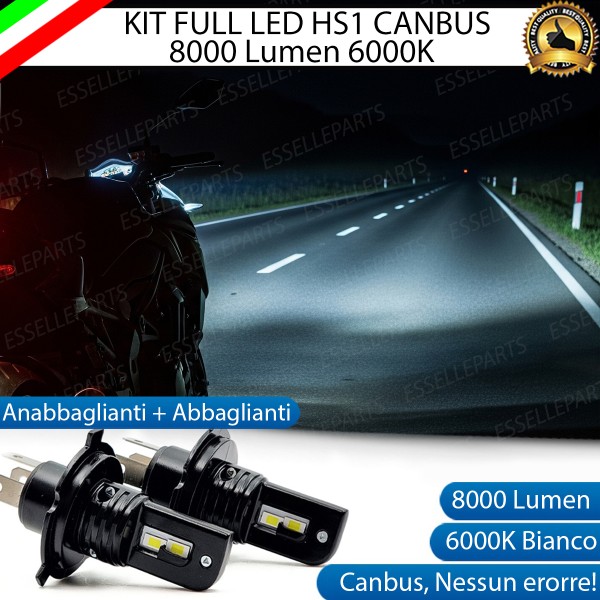 Kit Full LED HS1 8000 Lumen 6000K per KYMCO People 300i 2008-2012 S