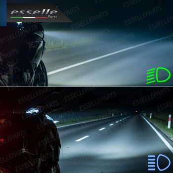 Kit Full LED HS1 4000 Lumen Anabbaglianti Abbaglianti per Husqvarna TE 250 2005