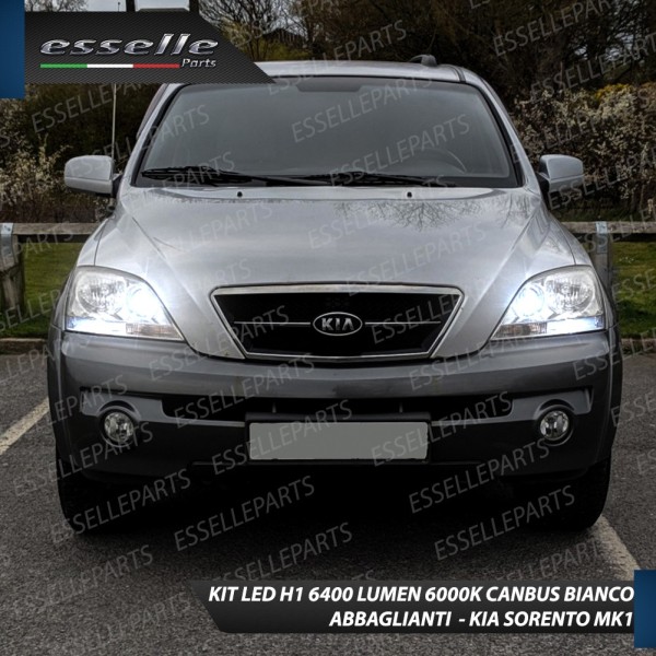 Conversione Fari Full LED per Kia Sorento 1 6000K Bianco Ghiaccio Canbus