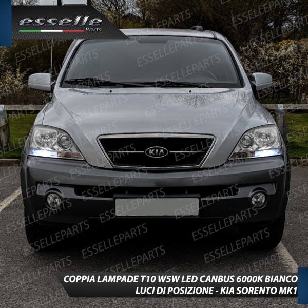 Conversione Fari Full LED per Kia Sorento 1 6000K Bianco Ghiaccio Canbus