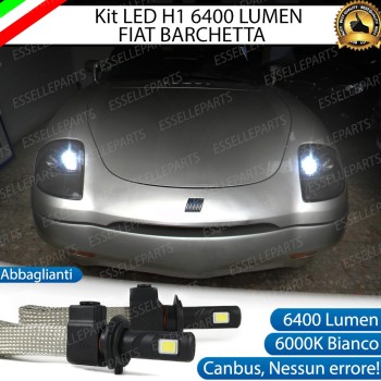 Kit Full LED H1 Abbaglianti 6400 LUMEN FIAT BARCHETTA