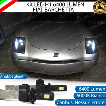 Kit Full LED H1 Anabbaglianti 6400 LUMEN FIAT BARCHETTA