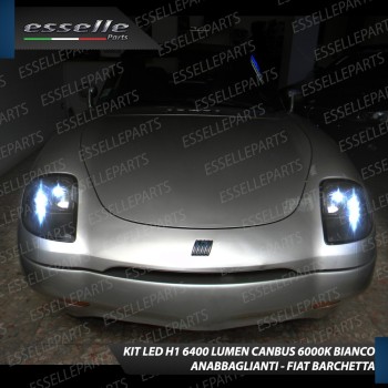 Conversione Fari Full LED 6000k canbus FIAT BARCHETTA No Error