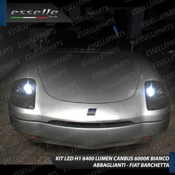 Conversione Fari Full LED 6000k canbus FIAT BARCHETTA No Error