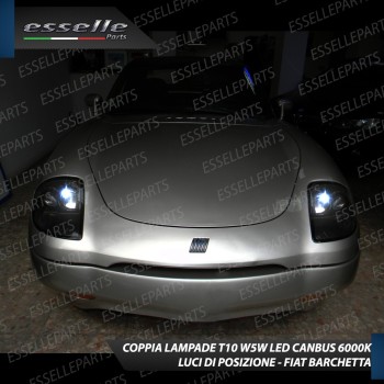 Conversione Fari Full LED 6000k canbus FIAT BARCHETTA No Error