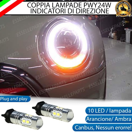 Lampada PWY24W Canbus ARANCIONE FRECCE Luce AMBRA MINI F55 F56