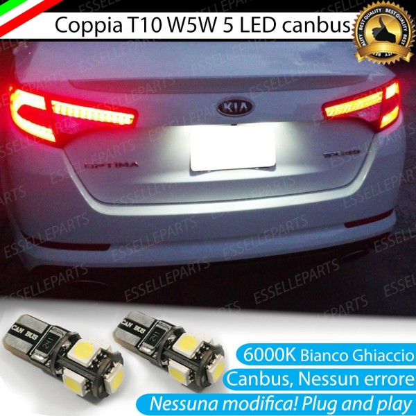 Luci targa 5 LED Canbus KIA OPTIMA