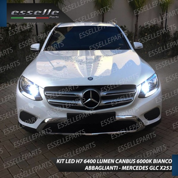 Kit Full LED H7 6400 LUMEN Abbaglianti MERCEDES GLC