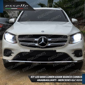 Conversione Fari Full Led H7 per Mercedes GLC 6000K Canbus