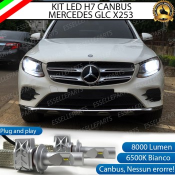 Kit Full LED H7 8000 LUMEN Anabbaglianti MERCEDES GLC