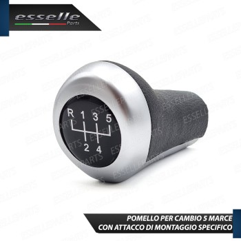 Pomello Leva Cambio Bmw X1 E84 5 marce Grigio Satinato Similpelle Nero Pomello Leva Cambio Bmw X1 E84 5 marce Grigio Satinato Similpelle Nero