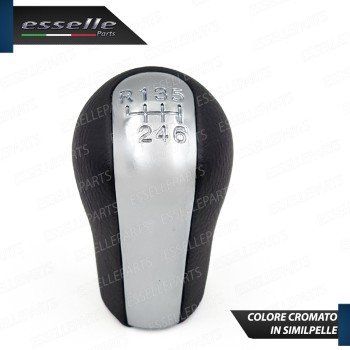 Pomello Leva Cambio Toyota Yaris mk1 6 Marce Cromato Pomello Leva Cambio Toyota Yaris mk1 6 Marce Cromato