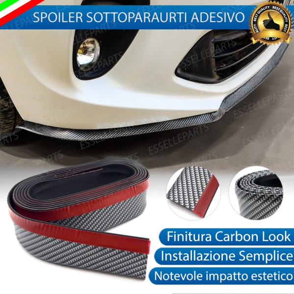 Lama Spoiler per Sottoparaurti Adesivo in Carbon Look