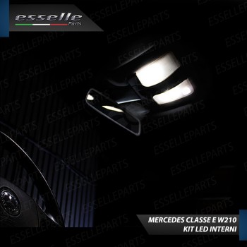 Led interni + Targa per MERCEDES CLASSE E W210