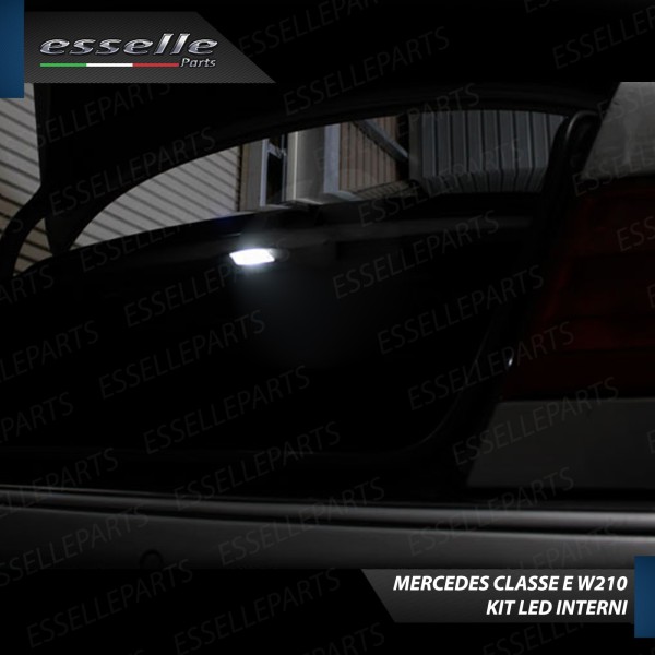 Led interni + Targa per MERCEDES CLASSE E W210