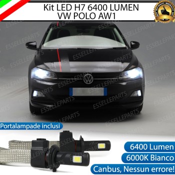 Kit Full LED H7 6400 LUMEN Anabbaglianti VW POLO AW1