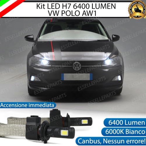 Kit Full LED H7 6400 LUMEN Abbaglianti VW POLO AW1