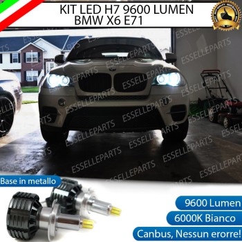 Kit Full LED H7 9600 LUMEN Anabbaglianti BMW X6 E71 E72