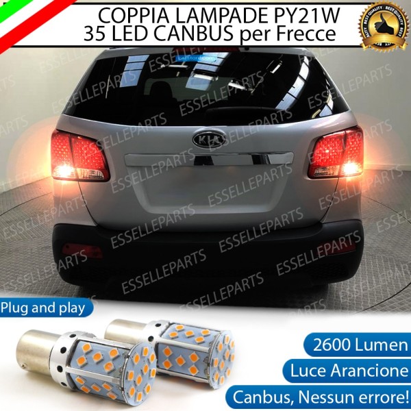 Coppia Frecce Posteriori PY21W 35 LED Canbus KIA Sorento 2