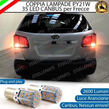 Coppia Frecce Posteriori PY21W 35 LED Canbus KIA Sorento 2