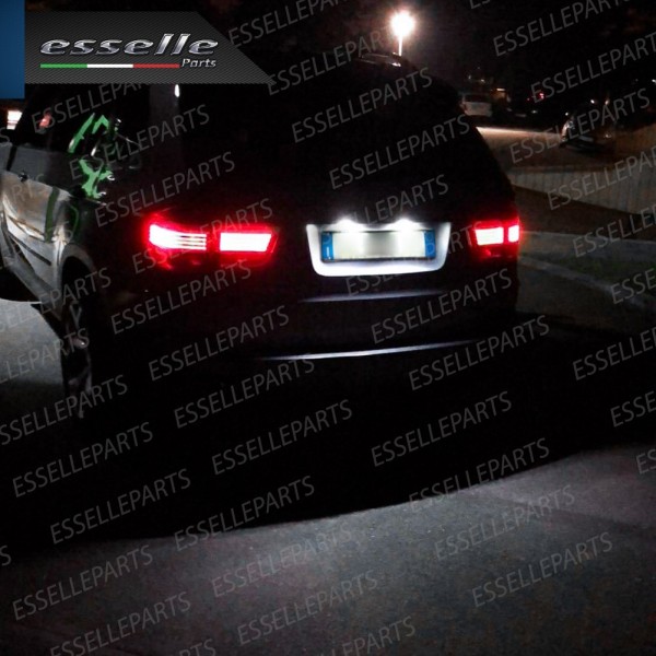 Placchette Luci Targa Led BMW X5 E70 6000K Bianco