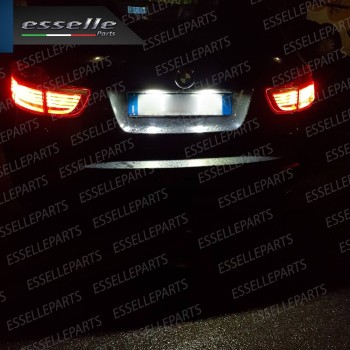Placchette Luci Targa Led BMW X6 E71 6000K Bianco