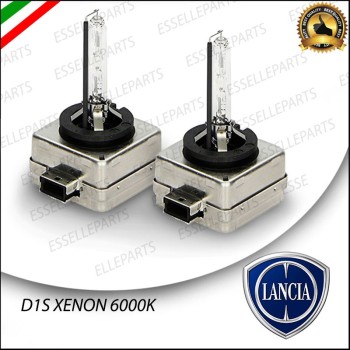 Coppia lampade ricambio D1S Xenon 6000K bianco Lancia Ypsilon 846 Restyling Coppia lampade ricambio D1S Xenon 6000K bianco Lancia Ypsilon 846 Restyling