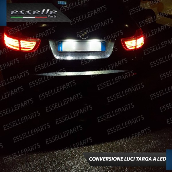 Kit LED Interni + LED Targa Per Bmw X6 E71 E72 6000K Canbus