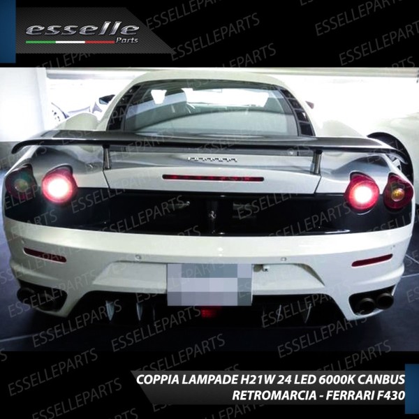 Luci Retromarcia Led Canbus FERRARI F430 Luce Bianca No Error