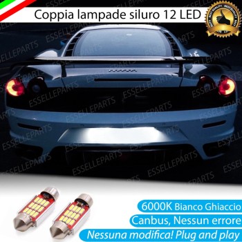 Luci Targa 12 LED Canbus 6000K per FERRARI F430