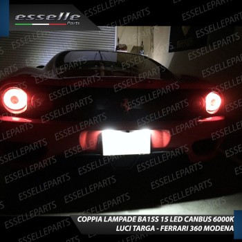 Kit LED Interni + Targa Per Ferrari 360 Modena 6000K Canbus