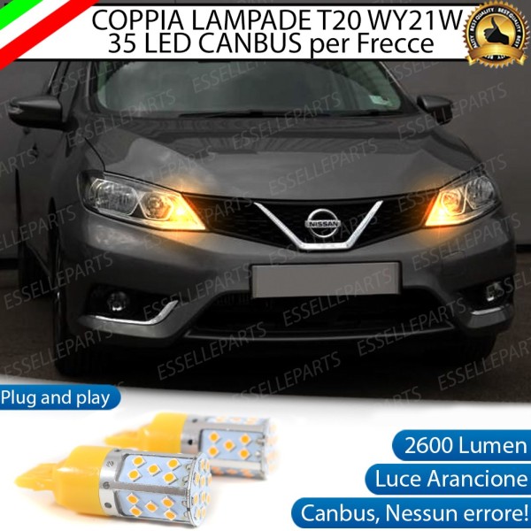 Lampade LED Frecce Anteriori per Nissan Pulsar Canbus