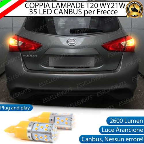 Lampade LED Frecce Posteriori Per Nissan Pulsar Arancioni