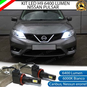 Kit Full LED H9 6400 LUMEN Abbaglianti NISSAN PULSAR