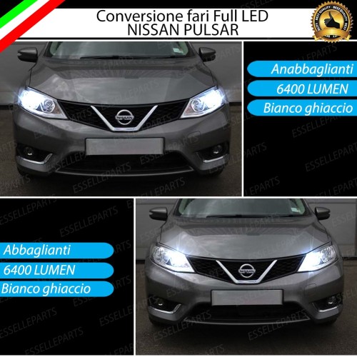 Conversione Fari Full LED 6000k canbus NISSAN PULSAR No Error