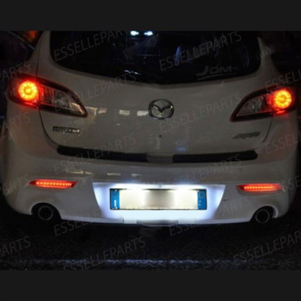 Luci targa 9 LED Canbus